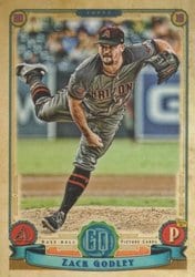 2019 Topps Gypsy Queen Base Set Zack Godley #177 card