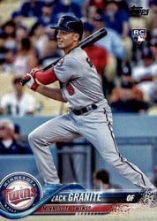 2018 Topps Base Set Zack Granite #115 card