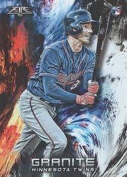 2018 Topps Fire Base Set Zack Granite #141 card