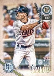 2018 Topps Gypsy Queen Base Set Zack Granite #33 card
