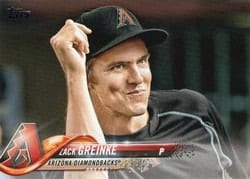 2018 Topps Base Set Zack Greinke #507 card