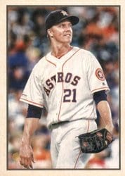 2019 Bowman Heritage Base Set Zack Greinke #53VR-9 card