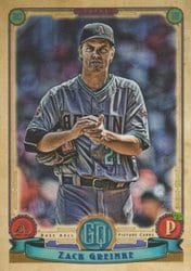 2019 Topps Gypsy Queen Base Set Zack Greinke #62 card