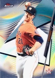 2020 Finest Base Set Zack Greinke #90 card