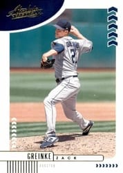 2020 Panini Absolute Base Set Zack Greinke #22 card