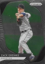 2020 Panini Prizm Base Set Zack Greinke #239 card
