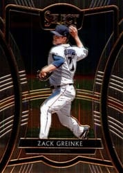 2020 Panini Select Base Set Zack Greinke #208 card