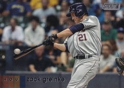 2020 Stadium Club Base Set Zack Greinke #136 card