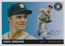 2020 Topps Archives Base Set Zack Greinke #71 card