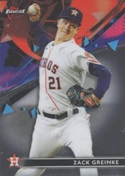 2021 Finest Base Set Zack Greinke #94 card