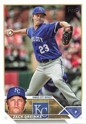 2023 Topps Base Set Zack Greinke #420 card