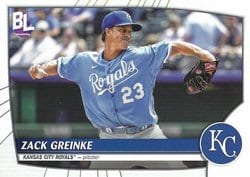 2023 Topps Big League Base Set Zack Greinke #155 card