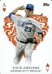 2023 Topps Update All Aces Zack Greinke #AA-72 card
