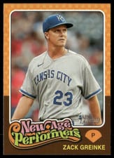 2024 Topps Heritage New Age Performers Zack Greinke #NAP-5 card