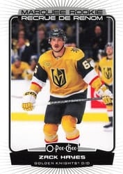 2022-23 O-Pee-Chee Base Set Zack Hayes #592 card