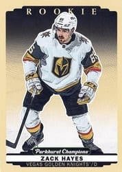 2022-23 Parkhurst Champions Base Set Zack Hayes #272 card