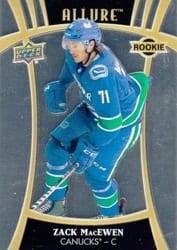 2019-20 Upper Deck Allure Base Set Zack MacEwen #126 card