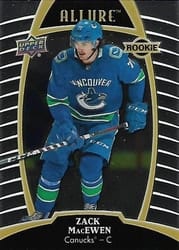 2019-20 Upper Deck Allure Base Set Zack MacEwen #68 card