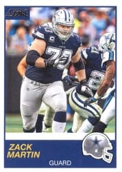 2019 Score Base Set Zack Martin #171 card