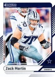 2024 Donruss Base Set Zack Martin #52 card