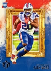 2020 Panini Chronicles Gridiron Kings Zack Moss #GK-27 card