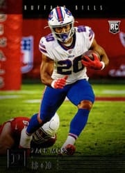 2020 Panini Chronicles Panini Zack Moss #PA-26 card