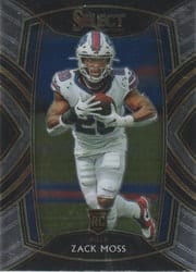 2020 Panini Select Base Set Zack Moss #269 card