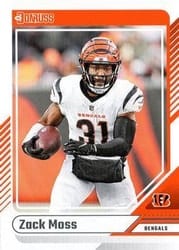 2024 Donruss Base Set Zack Moss #43 card