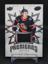2024-25 Upper Deck Ice Ice Premieres Jersey Zack Ostapchuk #IPJ-7 card