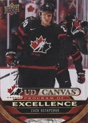 2024-25 Upper Deck UD Canvas Zack Ostapchuk #C267 card