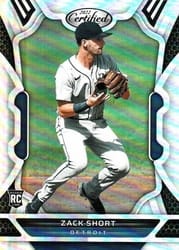 2022 Panini Chronicles Certified Zack Short #46 card