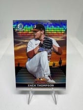 2022 Bowman Chrome 2021 AFL Fall Stars Zack Thompson #AFLS-30 card
