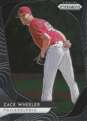 2020 Panini Prizm Base Set Zack Wheeler #248 card