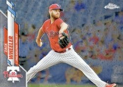 2020 Topps Chrome Update Base Set Zack Wheeler #U-20 card