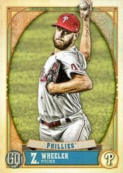 2021 Topps Gypsy Queen Base Set Zack Wheeler #135 card