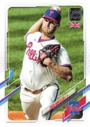 2021 Topps UK Edition Base Set Zack Wheeler #188 card