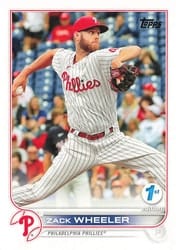 2022 Topps 1st Edition Base Set Zack Wheeler #249 card