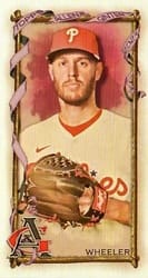 2023 Topps Allen & Ginter Minis Zack Wheeler #165 card