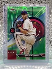 2023 Topps Finest Zack Wheeler Refractor #35 card