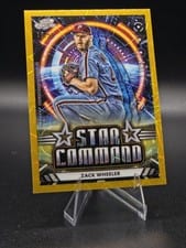 2024 Topps Cosmic Chrome Star Command Zack Wheeler #SC-20 card