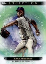 2024 Topps Inception Base Set Zack Wheeler #54 card