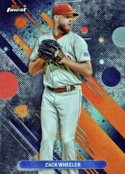2025 Finest Base Set Zack Wheeler #75 card