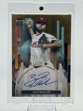 2025 Topps Finest Autograph Zack Wheeler #FA-ZW card