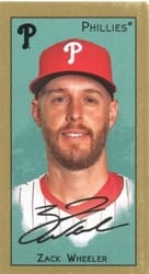 2025 Topps T205 Base Set Zack Wheeler card