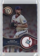 2025 Topps Tribute Stamp Of Approval Zack Wheeler #SOA-ZW card