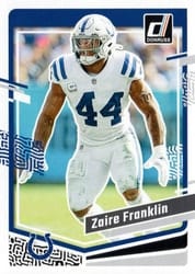 2023 Donruss Base Set Zaire Franklin #132 card