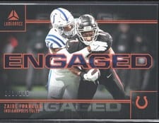 2024 Panini Luminance Engaged Zaire Franklin #ENG-ZFN card