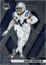 2025 Panini Mosaic Base Set Zaire Franklin #41 card