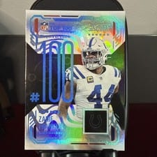 2025 Score Top 100 Zaire Franklin #100 card