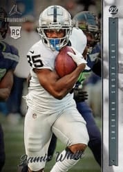 2022 Panini Chronicles Luminance Update Rookies Zamir White #210 card